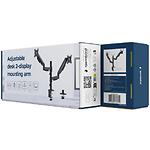 Фото Кронштейн Gembird MA-DA2P-02 для 2 LED моніторів до 32", до 9 кг #4