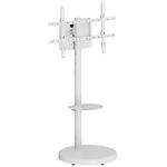 Зображення Підлогова підставка Gembird TVS-86TR-01-W для 37 - 86", до 50 кг, Vesa 600 x 400 мм Фото Підлогова підставка Gembird TVS-86TR-01-W для 37 - 86", до 50 кг, Vesa 600 x 400 мм