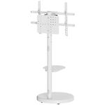 Зображення Підлогова підставка Gembird TVS-86TR-01-W для 37 - 86", до 50 кг, Vesa 600 x 400 мм #3 Фото Підлогова підставка Gembird TVS-86TR-01-W для 37 - 86", до 50 кг, Vesa 600 x 400 мм #3