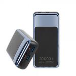 Фото Зовнішній акумулятор Power Bank RivaCase RIVAPOWER VA1075 Black, 20000mAh, QC/PD, 45W, LCD #4