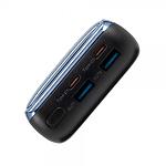 Фото Зовнішній акумулятор Power Bank RivaCase RIVAPOWER VA1075 Black, 20000mAh, QC/PD, 45W, LCD #6