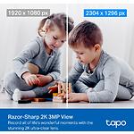 Зображення Мережева камера TP-Link Tapo C210P2 IP-камера WiFi 802.11n, 3МП, 2304*1296, поворотна з нахилом #2 Фото Мережева камера TP-Link Tapo C210P2 IP-камера WiFi 802.11n, 3МП, 2304*1296, поворотна з нахилом #2