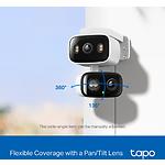 Фото Мережева камера TP-Link Tapo C246D, 2 об'єктива, WiFi 802.11n, 3МП, 2304*1296, IP65, поворот+нахил #11