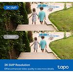 Зображення Мережева камера TP-Link Tapo C530WS, WiFi 802.11n/ax,10/100 Lan,5МП 2880*1620,IP66,вулична,поворотна #10 Фото Мережева камера TP-Link Tapo C530WS, WiFi 802.11n/ax,10/100 Lan,5МП 2880*1620,IP66,вулична,поворотна #10