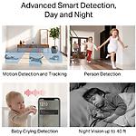 Фото Мережева камера Mercusys MC200, WiFi 802.11n, HD 1920*1080, поворотна з нахилом #3