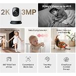 Фото Мережева камера Mercusys MC210, WiFi 802.11n, 3МП 2304*1296, поворотна з нахилом #1