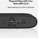 Фото Модем/Маршрутизатор Mercusys MT110, WiFi-4G LTE, 150N 802.11b/g/n, 1 nano-SIM, аккум 2.2Ah #7