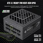 Зображення Блок живлення GAMEMAX GZ 1200G BK, ATX3.1 & PCIe5.1, 1200W, модульний, 80+Gold, fan 135мм #6 Фото Блок живлення GAMEMAX GZ 1200G BK, ATX3.1 & PCIe5.1, 1200W, модульний, 80+Gold, fan 135мм #6