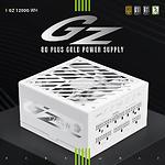 Фото Блок живлення GAMEMAX GZ 1200G WH, ATX3.1 & PCIe5.1, 1200W, модульний, 80+Gold, fan 135мм #2