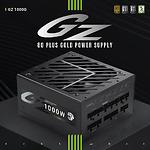 Фото Блок живлення GAMEMAX GZ 1000G BK, ATX3.1 & PCIe5.1, 1000W, модульний, 80+Gold, fan 135мм #2