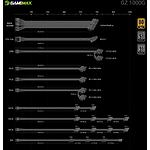 Фото Блок живлення GAMEMAX GZ 1000G BK, ATX3.1 & PCIe5.1, 1000W, модульний, 80+Gold, fan 135мм #10
