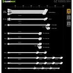 Фото Блок живлення GAMEMAX GZ 1000G WH, ATX3.1 & PCIe5.1, 1000W, модульний, 80+Gold, fan 135мм #10