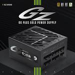 Фото Блок живлення GAMEMAX GZ 850G BK, ATX3.1 & PCIe5.1, 850W, модульний, 80+Gold, fan 135мм #2