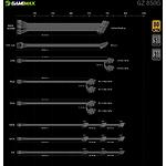 Фото Блок живлення GAMEMAX GZ 850G BK, ATX3.1 & PCIe5.1, 850W, модульний, 80+Gold, fan 135мм #10