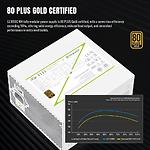 Фото Блок живлення GAMEMAX GZ 850G WH, ATX3.1 & PCIe5.1, 850W, модульний, 80+Gold, fan 135мм #5