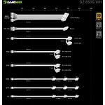 Фото Блок живлення GAMEMAX GZ 850G WH, ATX3.1 & PCIe5.1, 850W, модульний, 80+Gold, fan 135мм #10