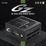 Фото Блок живлення GAMEMAX GZ 750G BK, ATX3.1 & PCIe5.1, 750W, модульний, 80+Gold, fan 135мм #2