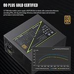 Фото Блок живлення GAMEMAX GZ 750G BK, ATX3.1 & PCIe5.1, 750W, модульний, 80+Gold, fan 135мм #5