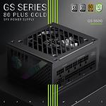 Фото Блок живлення GAMEMAX GS 850G V25, SFX 850W, 92мм. вент, 80+Gold, fully modular #2