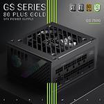Фото Блок живлення GAMEMAX GS 750G V25, SFX 750W, 92мм. вент, 80+Gold, fully modular #2