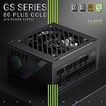 Фото Блок живлення GAMEMAX GS 650G V25, SFX 650W, 92мм. вент, 80+Gold, fully modular #2