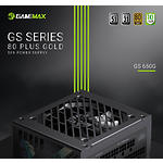 Фото Блок живлення GAMEMAX GS 650G V25, SFX 650W, 92мм. вент, 80+Gold, fully modular #12