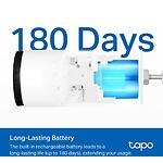 Фото Мережева камера TP-Link Tapo C410, WiFi 802.11b/g/n, 3МП 2304*1296, IP65, 10Ah аккум #9