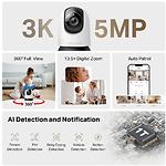 Фото Мережева камера Mercusys MC230, WiFi 802.11b/g/n, 5МП 2880*1620, поворотна з нахилом #1