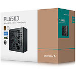 Фото Блок живлення Deepcool PL650D (R-PL650D-FC0B-EU) 80+Bronze, ATX3.0