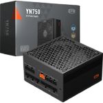 Зображення Блок живлення PcCooler YN750 Black (P5-YN750-G1FFBK1-EU) 750W, Modular, 12V-2x6 ATX3.1,80+GOLD, 135м Фото Блок живлення PcCooler YN750 Black (P5-YN750-G1FFBK1-EU) 750W, Modular, 12V-2x6 ATX3.1,80+GOLD, 135м