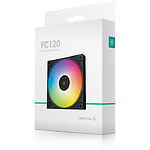 Фото Вентилятор 120мм Deepcool FC120 Black (R-FC120-BKAMN1-G-1) RGB