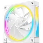 Фото Вентилятор 120мм Deepcool FL12R ARGB White (R-FL12R-WHAPN1-G) реверсний, FDB, 500-2150 RPM±10% #1