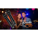 Зображення Набір мікрофонів REAL-EL KM-850 (EL121900002) бездротових динамічних, джек 6,35 мм, Type-C #2 Фото Набір мікрофонів REAL-EL KM-850 (EL121900002) бездротових динамічних, джек 6,35 мм, Type-C #2