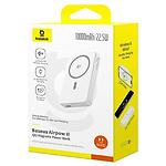 Зображення Зовнішній акумулятор Power Bank Baseus (P10080000213-00) Airpow Qi2 White 10000mAh,15W Wireless Chrg #1 Фото Зовнішній акумулятор Power Bank Baseus (P10080000213-00) Airpow Qi2 White 10000mAh,15W Wireless Chrg #1