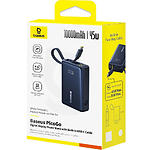 Зображення Зовнішній акумулятор Power Bank Baseus (P10076803123-00) PicoGo Black 10000mAh, 45W #1 Фото Зовнішній акумулятор Power Bank Baseus (P10076803123-00) PicoGo Black 10000mAh, 45W #1