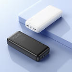 Фото Зовнішній акумулятор Power Bank Hoco J128A 20000mAh Black (6942007621175) 12W, фонарик #6