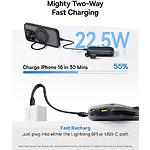 Зображення Зовнішній акумулятор Power Bank Baseus (E0027M00) EnerFill FC21 Qpow 3 Ultra Black 20000mAh,QC,22.5W #7 Фото Зовнішній акумулятор Power Bank Baseus (E0027M00) EnerFill FC21 Qpow 3 Ultra Black 20000mAh,QC,22.5W #7