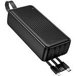 Зображення Зовнішній акумулятор Power Bank BOROFONE BJ79B Clever Black (6941991121579) 30000mAh, 10W, 3 кабеля #4 Фото Зовнішній акумулятор Power Bank BOROFONE BJ79B Clever Black (6941991121579) 30000mAh, 10W, 3 кабеля #4