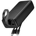 Зображення Зовнішній акумулятор Power Bank BOROFONE BJ79B Clever Black (6941991121579) 30000mAh, 10W, 3 кабеля #6 Фото Зовнішній акумулятор Power Bank BOROFONE BJ79B Clever Black (6941991121579) 30000mAh, 10W, 3 кабеля #6