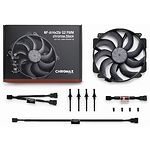 Зображення Вентилятор 140мм Noctua NF-A14x25r G2 PWM CHROMAX.BLACK #3 Фото Вентилятор 140мм Noctua NF-A14x25r G2 PWM CHROMAX.BLACK #3