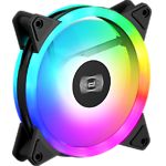 Вентилятор 120мм PCCOOLER F3 T120 ARGB BK, 500-1800об/хв, 4-pin, Hydraulic Bearing - фото