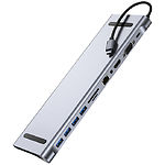 Фото Концентратор HUB USB 3.1 Dynamode BYL-2003 USB-C 3.1 -> RJ45+HDMI4K+VGA+USB3.0+Audio+USB-C PD100W+SD #9