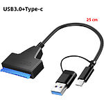 Конвертер Dynamode DM-AD-SATA-U3 USB3.0 Type-A + Type-C -> SATA HDD/SSD 2.5" - фото
