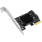 Фото Контролер Dynamode PCI-E-2xSATAIII-Marvell PCI-Ex, 2 х SATA3 канали, чип Marvell 88SE91XX #5