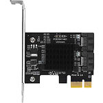 Фото Контролер Dynamode PCI-E-2xSATAIII-Marvell PCI-Ex, 2 х SATA3 канали, чип Marvell 88SE91XX