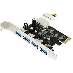 Зображення Контролер Dynamode USB3.0-4-PCIE, чип NEC-m-PD720201, PCI-E -> 4 * USB3.0 Фото Контролер Dynamode USB3.0-4-PCIE, чип NEC-m-PD720201, PCI-E -> 4 * USB3.0