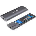 Зображення HDD Rack Maiwo K1689 grey Зовніш. USB3.1 Type-C на M2 SSD NVMe/SATA #9 Фото HDD Rack Maiwo K1689 grey Зовніш. USB3.1 Type-C на M2 SSD NVMe/SATA #9