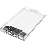 Фото HDD Rack Maiwo K2510 прозорий Зовніш. USB3.1 Gen1 Type-C 2,5" S-ATA HDD/SSD