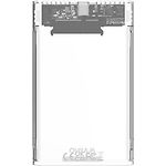 Фото HDD Rack Maiwo K2510 прозорий Зовніш. USB3.1 Gen1 Type-C 2,5" S-ATA HDD/SSD #4