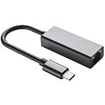 Адаптер мережевий Dynamode DM-AD-GLAN-C USB3.0 Type-C --> LAN Ethernet 100/1000Мб/с RJ-45, RTL8153 - фото